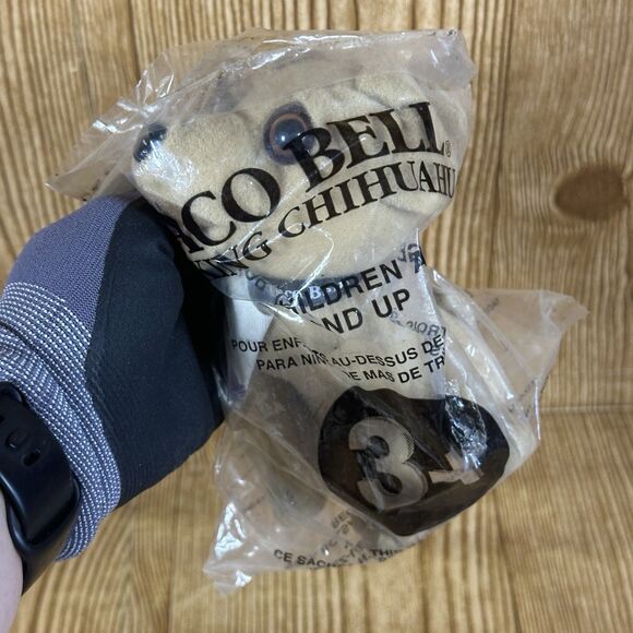 Vintage Plush Talking Taco‎ Bell Chihuahua Dog Yo Quiero Taco Bell - Picture 3 of 8